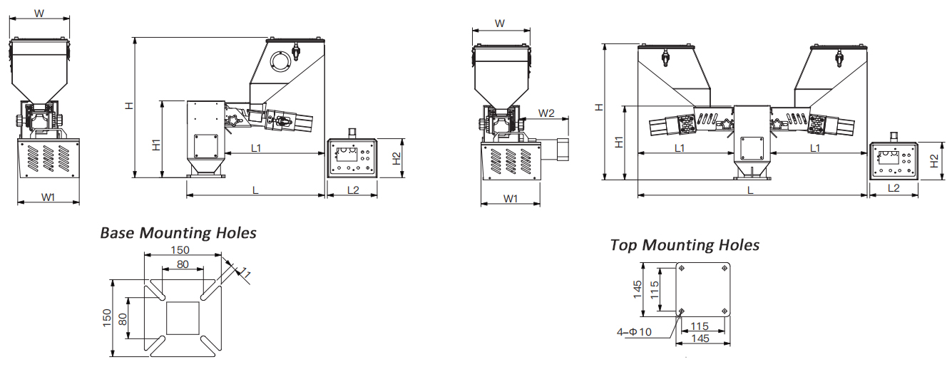 single color dose mixer ed